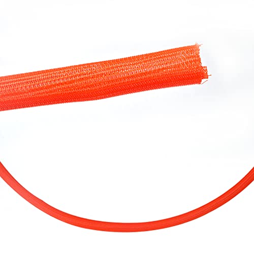 10 Ft High Visibility Chain Cover Kit High Visibility Yellow Cover Safety Barrier Cover for Both Indoor and Outdoor Environment (Orange) - color: Orange