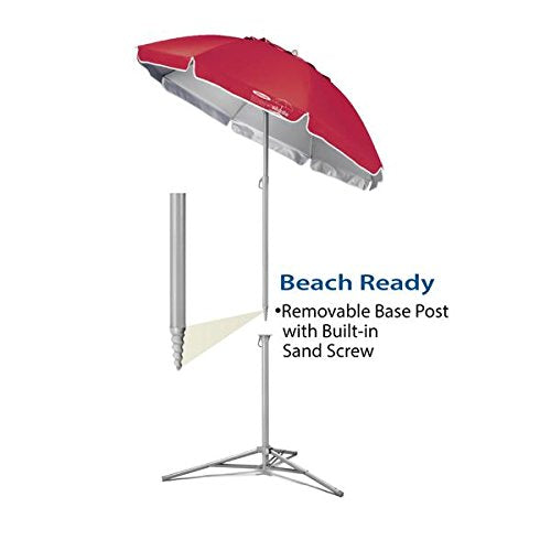 Wondershade Ultimate Portable Sun Shade Umbrella – Lightweight Adjustable Outdoor Patio & Beach Umbrella with Tripod Base (Green) - color: Green