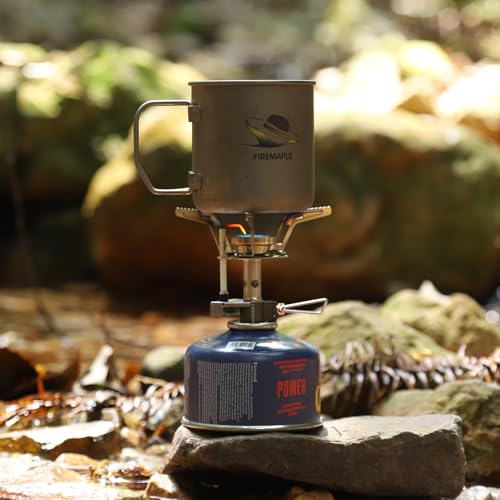 Fire-Maple Torch Gas Stove – Ultralight Backpacking Camping Stove, Built-in Piezo Ignition, Stainless Steel & Aluminum Alloy, Compact & Portable, Ideal for Hiking & Outdoor Cooking - style: Torch Gas Stove