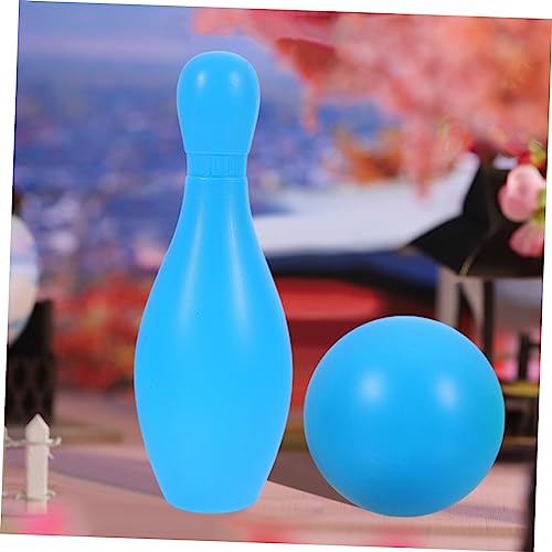 12Pcs Bowling Set Interactive Parent Simulation Game Includes Pins and Balls for Outdoor Fun and Skill Development