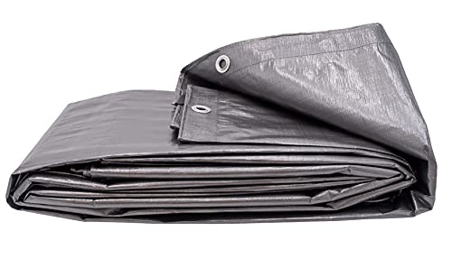 Heavy Duty Silver Tarp 6 OZ., 6'x10'