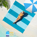 Beach Blanket Waterproof Sandproof Oversized Lightweight 78''×110'' 1-7 Adults Blanket Beach Large Picnic Mat for Travel Camping Hiking Picnic - color: Teal, size: 78''x110''