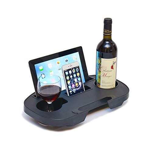 C-CHAIN Zero Gravity Chair Tray - Cup Holder for Fold Lounge Chairs, Zero Gravity Lounge Chairs Universal Clip with Mobile Device Slot, Snack Tray, and Water Cups Tray (Large, 2 pcs) - color: Large, size: 2 pcs