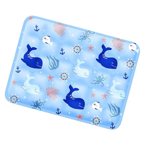 Pet Cooling Mat - 30x40cm, Summer Soft Ice Gel Pad, Pressure-Activated Cold Crate Kennel Bed, Waterproof PVC Comfortable Mat | Heat Relief Cushion for Cats and Dogs, Couch, Sofa, Floor, Cage, Home - size: 40x50cm