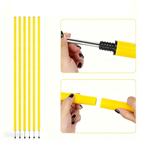 Agility Training Set for Soccer & Football - 20FT Speed Ladder, 12 Cones, and Training Aids for Kids Youth Sports Practice, Footwork Drill Kit - color: Yellow-1