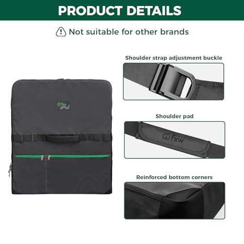 FXW Specialized Dog Playpen Storage Bag (Not Suitable for Other Brands), Designed for RV Trips, Fits 32" H 8 Panels and 9 Stakes, 1 Pack│Patented - color: Black, size: 32 inch(1 Pack)