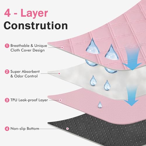 Siedihit Dog Cat Playpen, Puppy Pet Playpen Indoor for Small Dog Crate Tent Cage Outdoor, Portable Pop Up Dogs Enclosure Kennel with Carrying Case for Dogs/Cats/Rabbits(Pink, Small with pad) - color: Pink with Pad