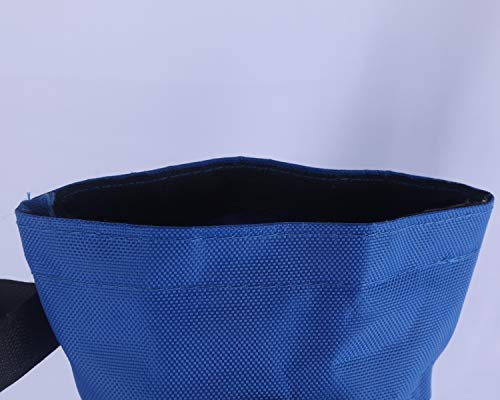 ABCCANOPY Canopy Weights Set of 4-150LBS Sand Bags for Pop up Tent, Weight Bags for Outdoor Gazebo, Trampoline, Pergola, Blue (Without Sand) - color: Blue, size: 150lbs