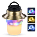 Rechargeable LED Camping Lights & Lantern, Waterproof Lamp with 5 Modes RGB String Lights, Adjustable Brightness Tent Light, Battery Powered Outdoor Lantern, Camping Essentials
