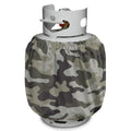 Camo Propane Tank Cover Fits Standard 20 lb Tank Cylinde Travel Trailer Propane Covers with Elastic Slip in Gas Cover Water & Wear-Resistant for Outdoor and Indoor Use - color: Camo