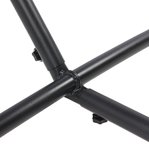 Meda| Products 9' Portable Heavy-Duty Steel Hammock Stand W/Carrying Case, Weather-Resistant Finish, 450lb. Capacity