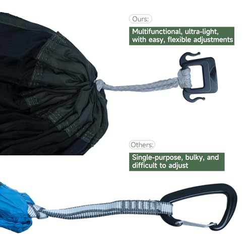 Ultra-Light Suspension System, 9.8ft Tree Strap for Hammock, Compact & Easy to Set Up, Hammock Accessories for Camping, Hiking, and Backpacking