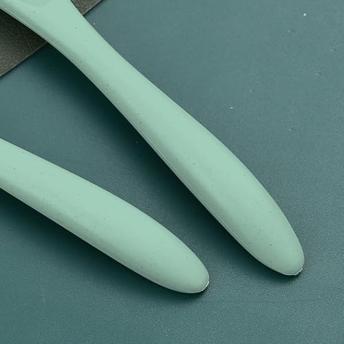 Reusable 3-in-1 Camping Utensil Set with Storage Case - Portable Travel Cutlery for Outdoor, Picnic, and Everyday Use - color: Green