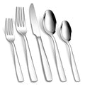 HaWare 18/10 Stainless Steel Flatware, 20-Piece Silverware Set Service for 4, Fancy Tableware Cutlery Set for Home Restaurant, Include Knife Fork Spoon, Mirror Finish Eating Utensils, Dishwasher Safe - style: Classic Handle