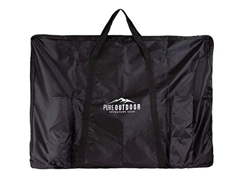 Monoprice Giant Four-in-a-Row - for Tailgating, Bbqs, Camping, Outdoor Events, and Much More - Pure Outdoor Collection, Wood, 34 x 26 x 4.25 inches