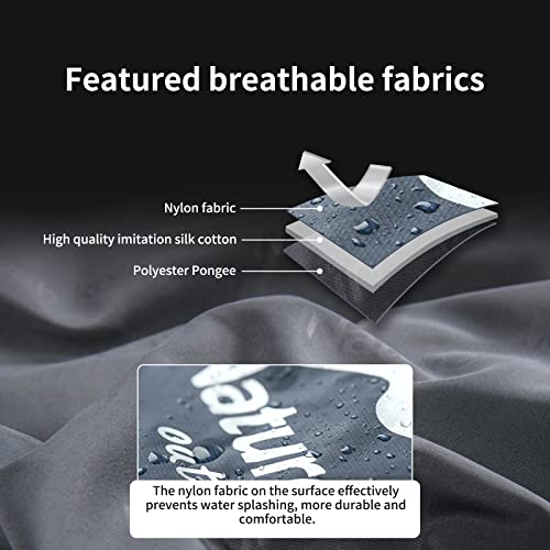 Naturehike Lightweight Compact Sleeping Bag, 59℉/32℉ Envelope Ultralight Backpacking Sleeping Bag Portable, Waterproof with Compression Sack for Cold&Warm, Camping, Traveling, Hiking - color: Shadow blue