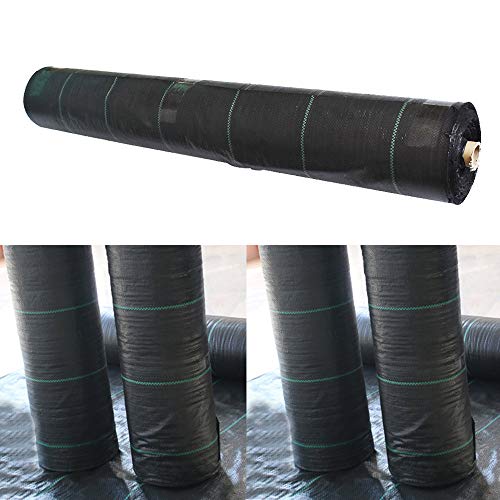 Garden Weed Barrier Landscape Fabric Durable & Heavy-Duty Weed Block Gardening Mat Ground Weed Cover (4ft*200ft) - size: 4ft*200ft