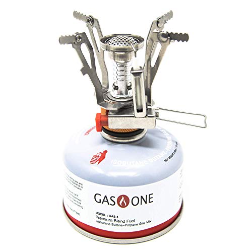 GasOne Camping Fuel Blend Isobutane Fuel Canister 100g (2 Pack)