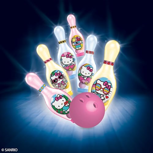 Hedstrom Light Up Bowling Set Game, Hello Kitty - color: Hello Kitty