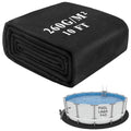Pool Pads for Above Ground Pool, 10FT Round Under Pool Mat Made of Durable and Prevents Puncture Geotextile Material to Protection and Extend The Life of Inflatable Swimming Pool or Hot Tub Liner - size: 10FT