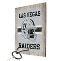 FANMATS 63444 NFL - Las Vegas Raiders Hook and Ring Game | Gray | 11"x8"x0.25" | Primary Helmet with Team Name