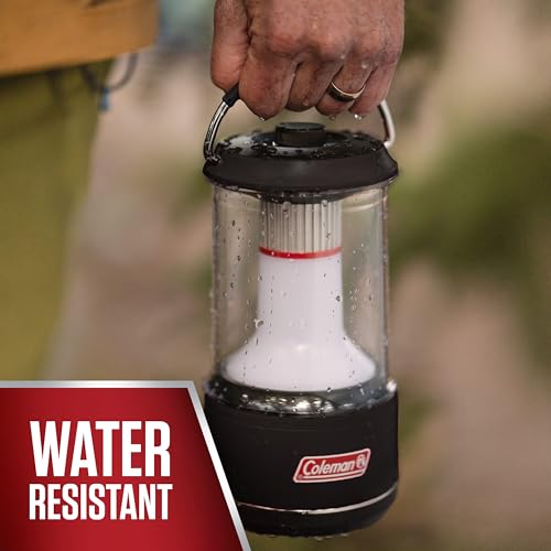 Coleman LED Lantern with Enhanced Battery Protection, Water-Resistant, Batteries Last up to 25% Longer Than Other Lanterns, Great for Camping, Power Outage, Emergencies, & More - style: 800 Lumens