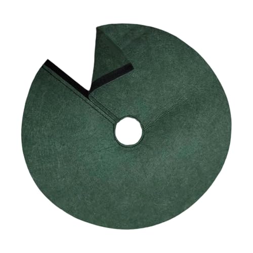 Tree Mulch Rings for Weed Control,Non Woven,Landscaping,Round Potted Plant Protection Weed Barrier Fabric Tree Protector, L