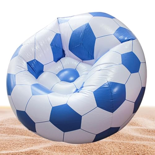 Portable Camping Chair - Portable Folding Heavy Duty Inflatable Lounger for Adults with Waterproof Pvc | Air Sofa Material with Outdoor Furniture Function, Home Camping Beach Lake Backyard 25x25cm Siz