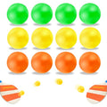 Pandahero Beach Paddle Ball Replacement Set - 12 Colorful High Visibility Waterproof Balls, Suitable for Smash Ball, Pro Kadima, and All Kinds of Outdoor Beach Paddle Games - style: 12 balls