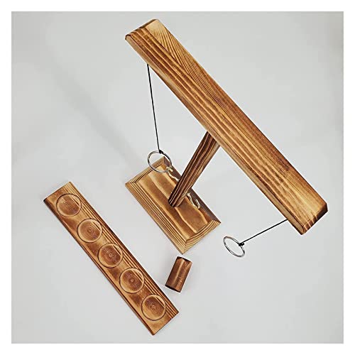 Hook and Ring Toss Game for Adults Party Games Wider & Longer Latest Verison - Rectangle