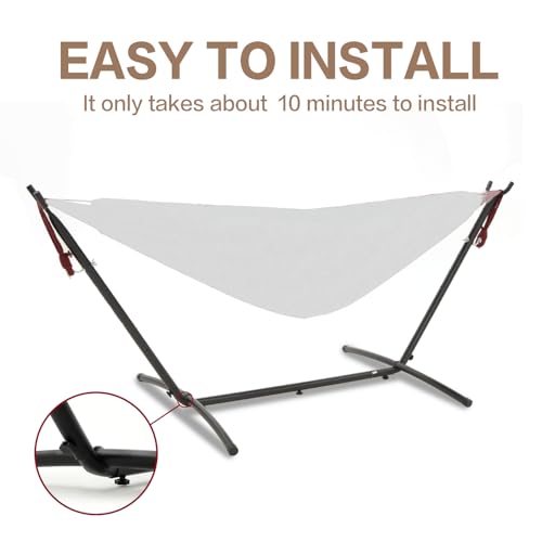 PNAEUT Hammocks Stand Only (Black Stand) - color: Black Stand