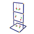 Yinhing Ladder Toss Game Set By Brand Name Interactive Assembly Replacement Ladder Tossing Game for Outdoor Fun 12 Balls Included Family Friendly and for Ages 3+