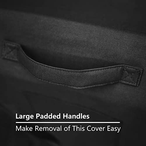 Dog Bed Cover Replacement Washable. 30 "L X 20 "W X 3 "H Washable Removable Orthopedic, Cooling Gel and Memory Foam pet Bed Protector Cover, Cover only (Black) - color: Black, size: S(30" L × 20" W × 3" H)