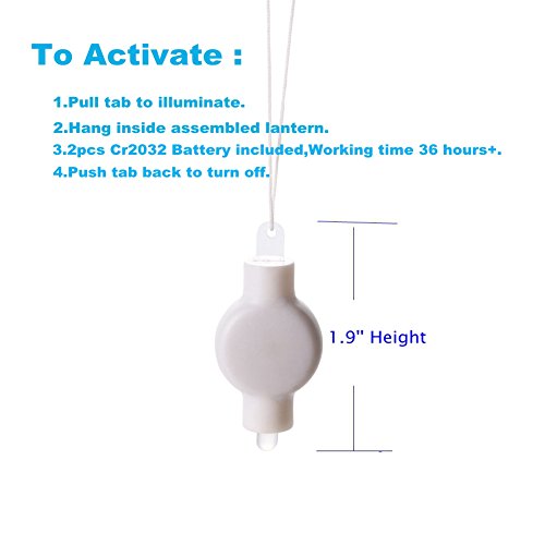 Small LED Lights, 24 Pack, Battery Powered for Paper Lanterns,Balloons,Floral,Weddings & Festival Decorations (Warm White) - color: Warm White