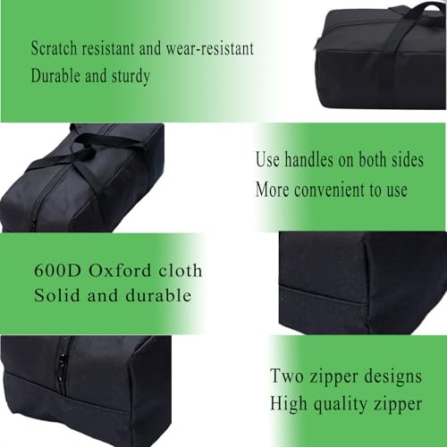 Heavy Duty Canopy & Roof Tent Storage Bag - XL Water-Resistant Organizer for Camping Cot, Hammock Cover, Grill Tools,Fishing Rods & Keyboard Stand with MOLLE Straps (29''(L)x5.9''(W)x5.9''(H)) - size: 29''(L)x5.9''(W)x5.9''(H)