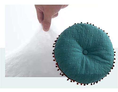 Round Cushion Ball Round Pillow Sofa Cushion Floor Pillow (Blue, 15.7in40cm) - color: Blue
