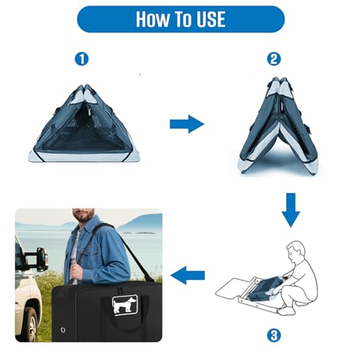 SIRUITON Dog Playpen Storage Bag Fits 24" H 8 Panels and 9 Stakes Suitable for Foldable Exercise Pet Playpen, RV Dog Fence Travel Bag,with Reinforcing Plate & Shoulder - color: Black