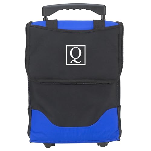 Picnic at Ascot Personalized Monogrammed 32 Can Collapsible Rolling Insulated Cooler- Designed & Quality Approved in The USA - style: Letter - Q