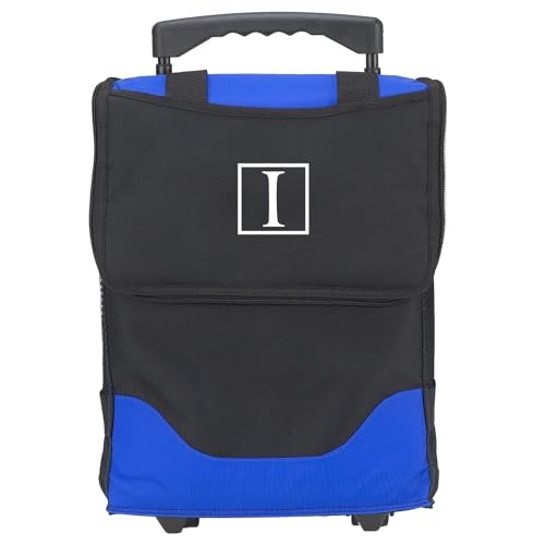 Picnic at Ascot Personalized Monogrammed 32 Can Collapsible Rolling Insulated Cooler- Designed & Quality Approved in The USA - style: Letter - I
