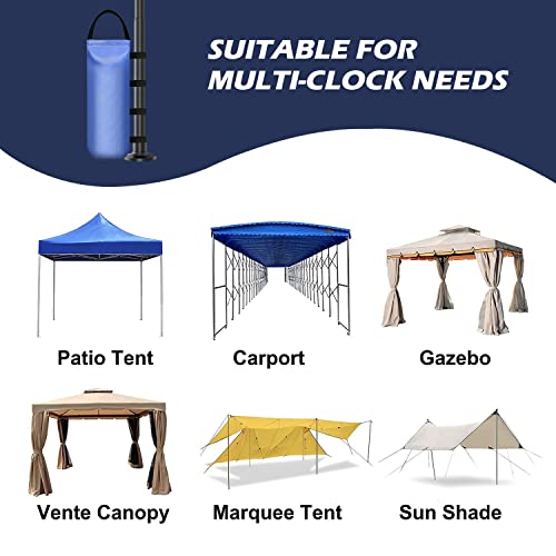 IALNAI 112 LBS Heavy Sand Bags for Canopy Outdoor Advertising Tent Sunshade Fixed Windproof Pop up Canopy Tent (Without Sand) 4-Pack - color: BLUE