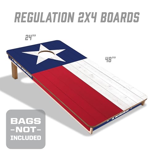 YouTheFan 2' x 4' Professional Wood Cornhole Game
