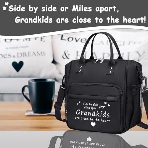Lunch Box for Grandma Great Grandma Gifts Women Lunch Bag for Grandmother from Granddaughter, Grandson, Grandkids Christmas gifts for Nana GiGi New Grandmas Grandparents, Best Birthday Presents - color: A20: Grandma, size: Large