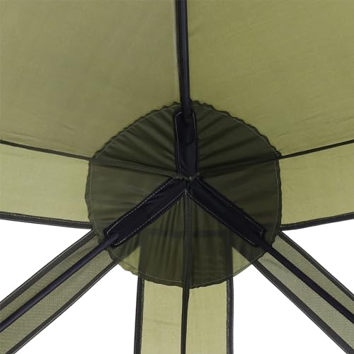 CLAM Quick-Set Pop Up Screen Tent, Traveler, 6 x 6 ft, Instant Setup Green Portable Outdoor Shelter, Compact Bug-Free Canopy Tent for Camping, Fishing, Backyard - Green - color: Green/Black