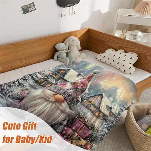 YeeJu Christmas Throw Blanket Baby Small for Toddler Swaddle Crib Soft Cozy Lightweight Fuzzy Plush Fleece Blankets and Throws Xmas Winter 30x40 - color: Chrsitmas-44, size: 30"x40"