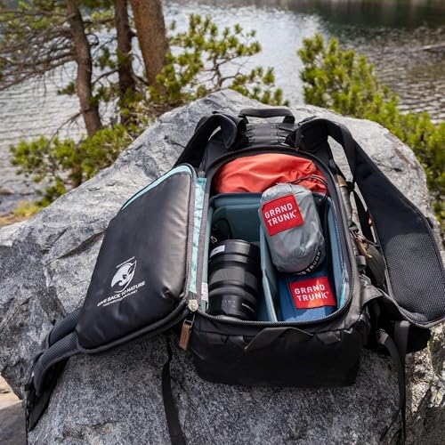 Grand Trunk Single Hammock: Nano 7 Premium Ultra Light made with Ripstop Nylon for Camping and Travel includes Carabiners