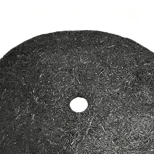 Mulch Rings for Trees,Non-Woven Heavy Duty Reusable Cover - Disc Tree Mat - for Outdoor Plant Gardening Ground Protection Grass Control - color: 36 inches