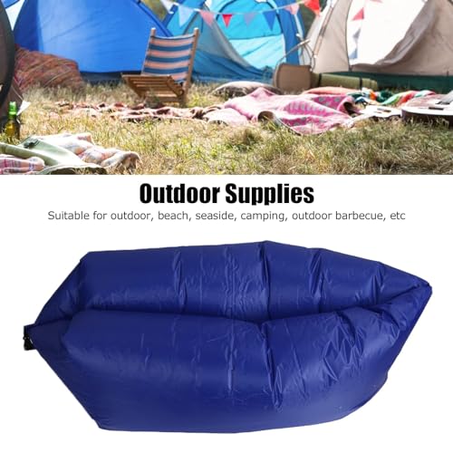 JEOZBM Inflatable Couch, Portable Inflatable Lounger Sofa, Blow Up Chair Sleepping Bed, Beach Chair Camping Chairs for Outdoor Camping Hiking