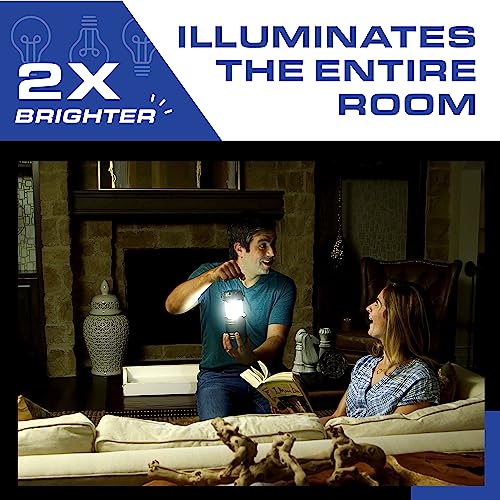 Bell+Howell 4 Pk Multipurpose Camping Lanterns for Power Outage, Emergency Home Failure, Collapsible, Battery Powered, Extremely Bright LED Lights, Lightweight & Easy to Carry, Waterproof IP65
