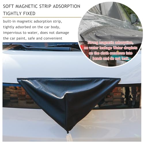 EV Charger Plug Cover, Waterproof Outdoor EV Charger Cover, Rain Sun UV Snow Dust All Weather Protection, Electric Car Charging Port Plug Cover (Square Magnet) - color: Square Magnet