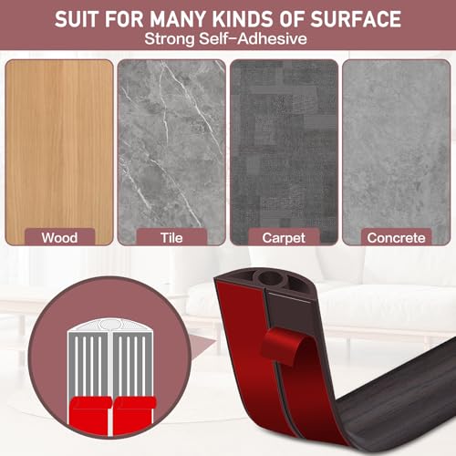 Floor Cord Cover Self Adhesive Cord Hider Floor Extension Cord Covers for Floor Power Cord Protector Cable Management Prevent Cable Trips Cable Cavity 0.32" W x 0.32" H (Dark Walnut, 3.3Ft) - color: Dark Walnut, size: 0.79" x 3.3'